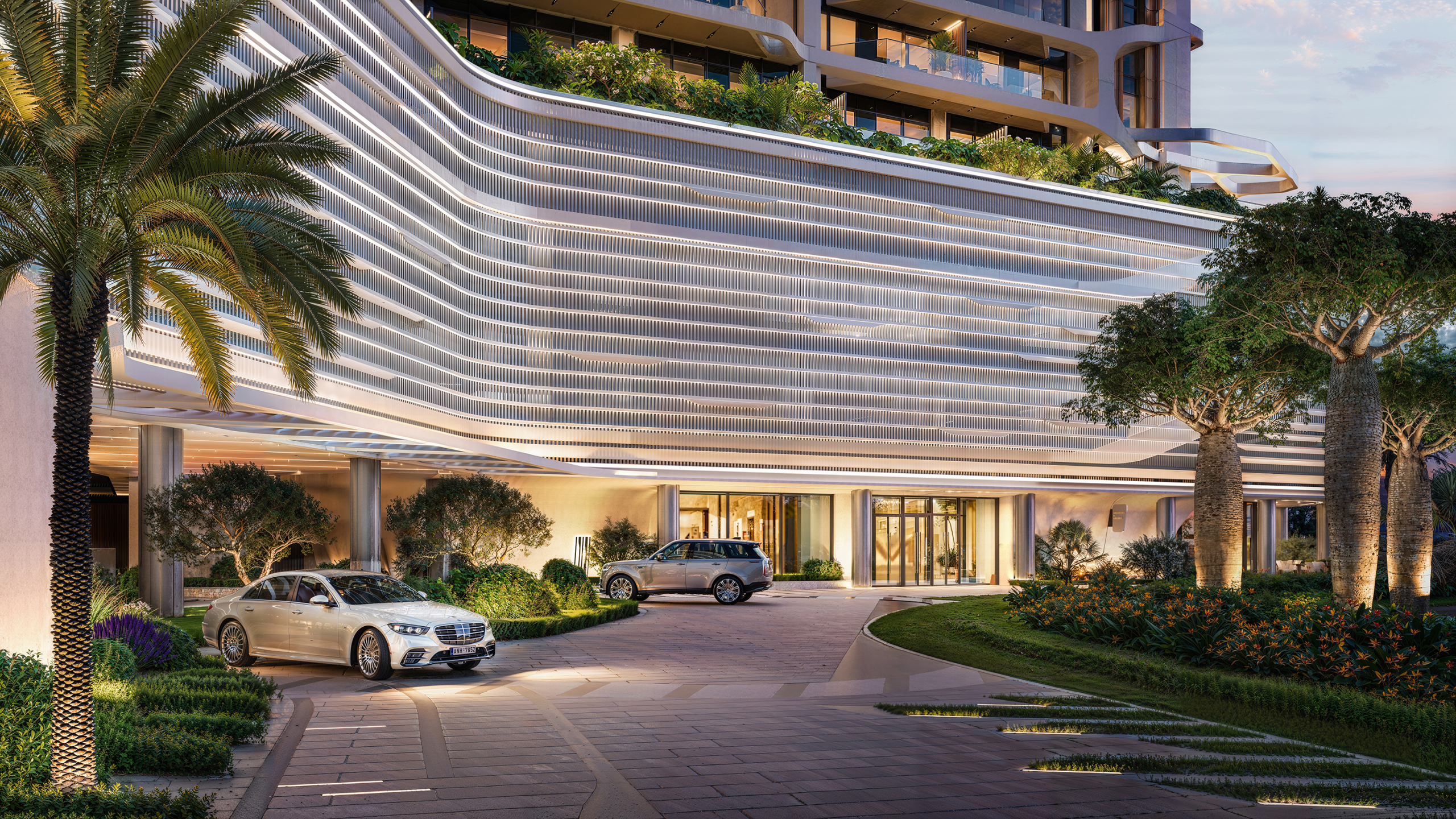 Altiera Heights – drop off area