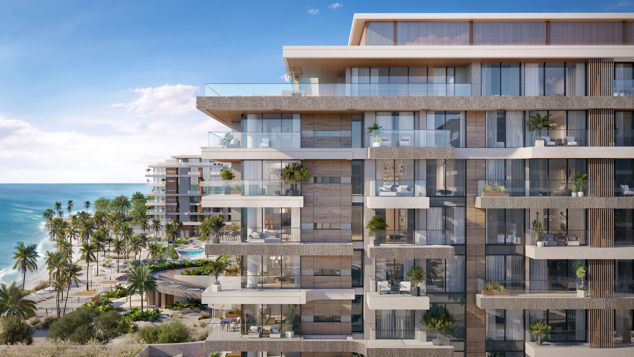 Ellington Cove – facade close